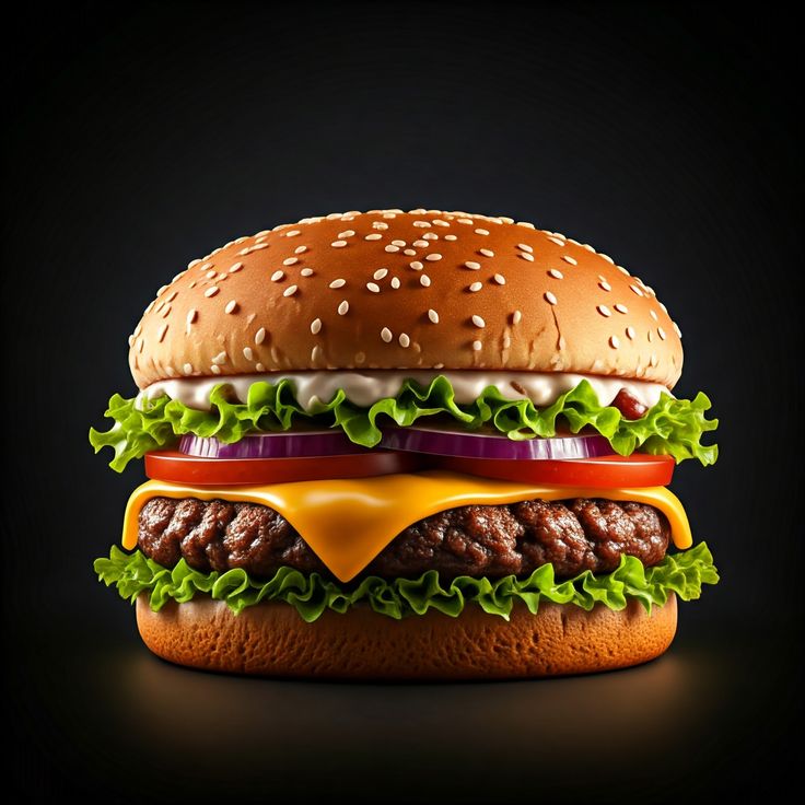 Burger au fromage